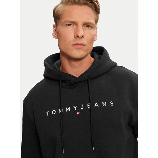 Tommy Jeans Bluza DM0DM20746 Czarny Regular Fit ze sklepu MODIVO w kategorii Bluzy męskie - zdjęcie 182658473