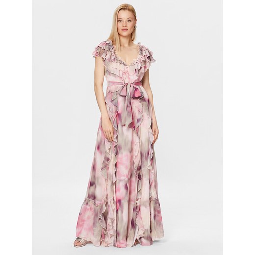 Ted Baker Sukienka letnia Karenie 268256 Kolorowy Regular Fit ze sklepu MODIVO w kategorii Sukienki - zdjęcie 182658490