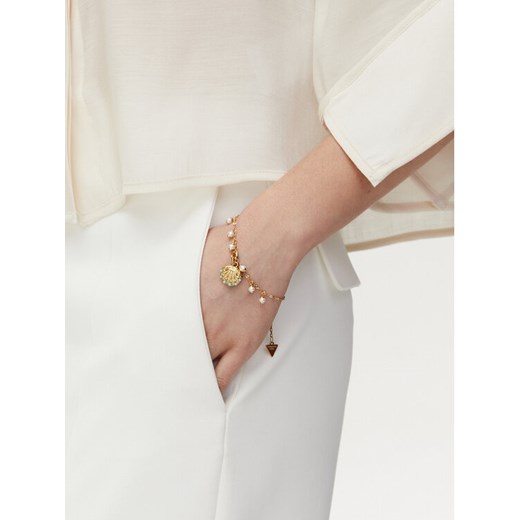 Guess Bransoletka JUBB05 134JW Złoty ze sklepu MODIVO w kategorii Bransoletki - zdjęcie 182658504