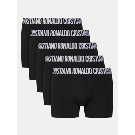Cristiano Ronaldo CR7 Komplet 5 par bokserek 8106-49 Czarny ze sklepu MODIVO w kategorii Majtki męskie - zdjęcie 182658543