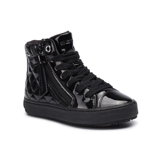 Geox Sneakersy J Kalispera G. D J944GD 000HH C9999 M Czarny ze sklepu MODIVO w kategorii Trampki dziecięce - zdjęcie 182658563