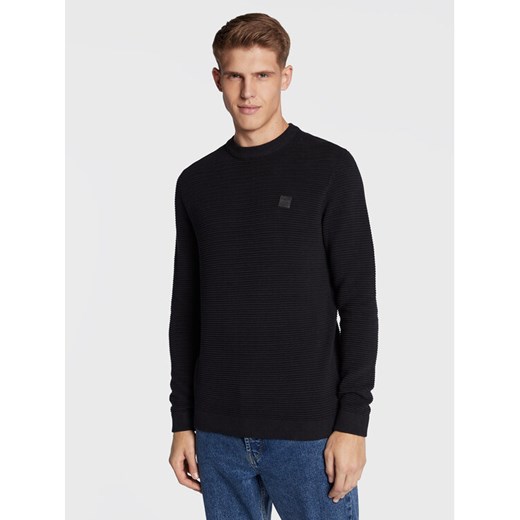 Solid Sweter 21106094 Czarny Regular Fit ze sklepu MODIVO w kategorii Swetry męskie - zdjęcie 182658673