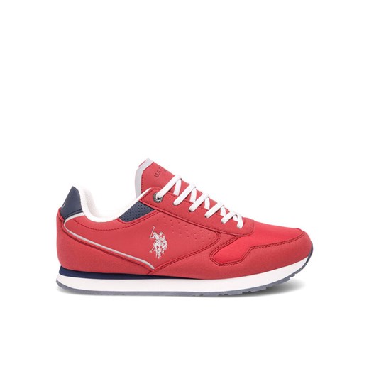 U.S. Polo Assn. Sneakersy NOBIK001C Czerwony ze sklepu MODIVO w kategorii Buty sportowe dziecięce - zdjęcie 182658801