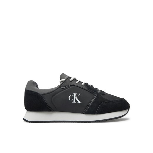 Calvin Klein Jeans Sneakersy Retro Sock Runner Mg Wmm YM0YM01152 Czarny ze sklepu MODIVO w kategorii Buty sportowe męskie - zdjęcie 182658894