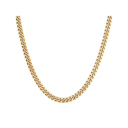 ICED STUFF Łańcuszek Curb Cuban Link Złoty ze sklepu MODIVO w kategorii Naszyjniki męskie - zdjęcie 182658934
