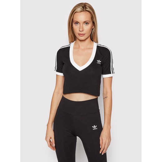 adidas T-Shirt adicolor Classics HC2040 Czarny Slim Fit 30 MODIVO
