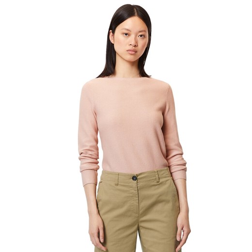 Marc O'Polo Sweter 308 6006 60153 Różowy Regular Fit ze sklepu MODIVO w kategorii Swetry damskie - zdjęcie 182659012