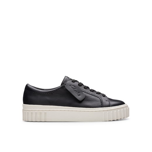 Clarks Sneakersy Mayhill Walk 26176436 Czarny ze sklepu MODIVO w kategorii Buty sportowe damskie - zdjęcie 182659051