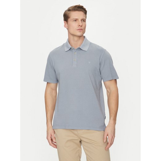 Jack&Jones Polo William 12257315 Błękitny Regular Fit ze sklepu MODIVO w kategorii T-shirty męskie - zdjęcie 182659102
