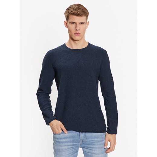 INDICODE Bluza Kristian 35-128 Granatowy Regular Fit ze sklepu MODIVO w kategorii Bluzy męskie - zdjęcie 182659103