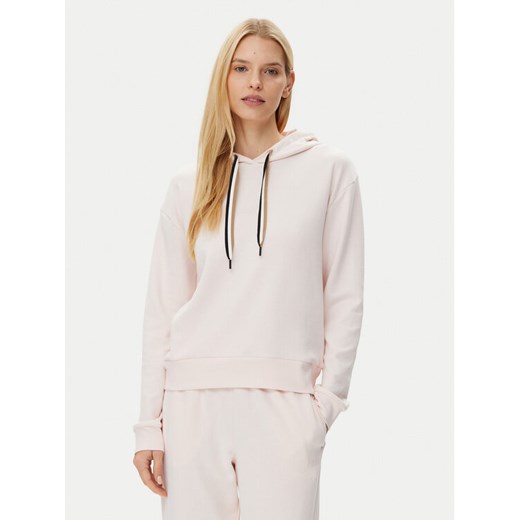 BOSS Bluza CP Stripe 50524760 Różowy Regular Fit ze sklepu MODIVO w kategorii Bluzy damskie - zdjęcie 182659162