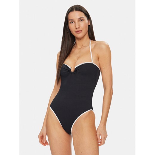 Seafolly Strój kąpielowy 11124-072 Czarny ze sklepu MODIVO w kategorii Stroje kąpielowe - zdjęcie 182659241