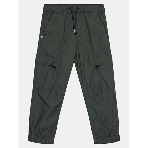 OVS Spodnie cargo 2127612 Zielony Regular Fit ze sklepu MODIVO w kategorii Spodnie dziewczęce - zdjęcie 182659342