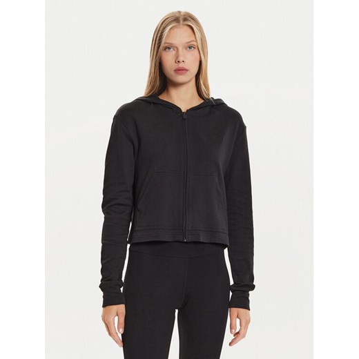 Calvin Klein Underwear Bluza 000QS7270E Czarny Regular Fit ze sklepu MODIVO w kategorii Bluzy damskie - zdjęcie 182659383