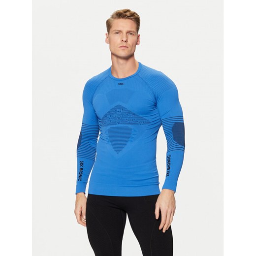 X-Bionic Bielizna termoaktywna górna YT06W19M Niebieski Slim Fit ze sklepu MODIVO w kategorii Bielizna termoaktywna męska - zdjęcie 182659432