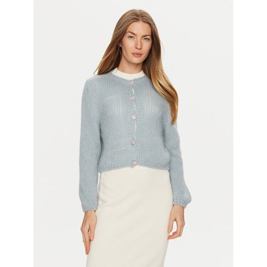 ViCOLO Kardigan 33013S Błękitny Regular Fit ze sklepu MODIVO w kategorii Swetry damskie - zdjęcie 182659452