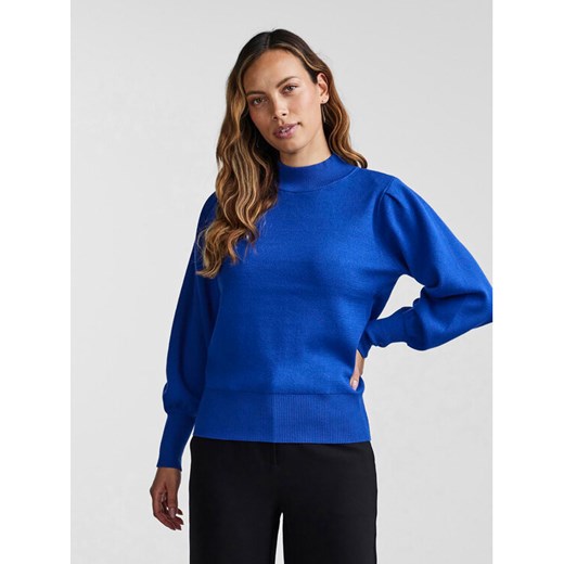 YAS Golf 26030697 Niebieski Regular Fit ze sklepu MODIVO w kategorii Swetry damskie - zdjęcie 182659512
