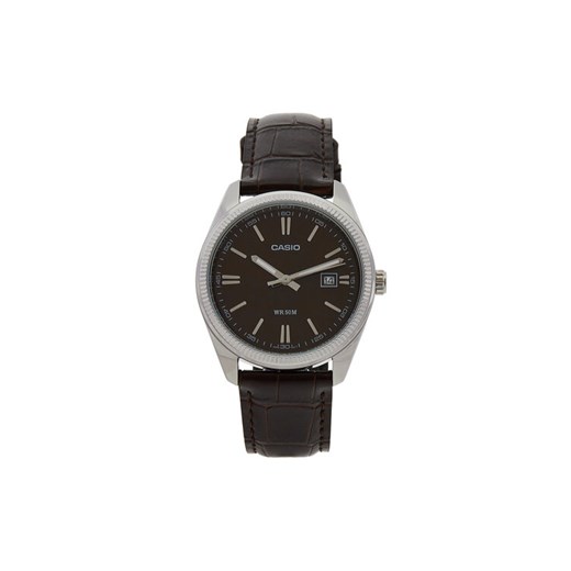 Casio Zegarek Timeless Collection MTP-1302PL-5AVEF Brązowy ze sklepu MODIVO w kategorii Zegarki - zdjęcie 182659552