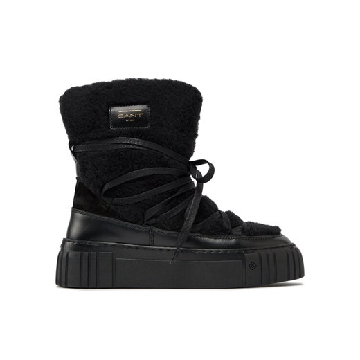 Gant Śniegowce Snowmont Mid Boot 27541370 Czarny ze sklepu MODIVO w kategorii Śniegowce damskie - zdjęcie 182659663