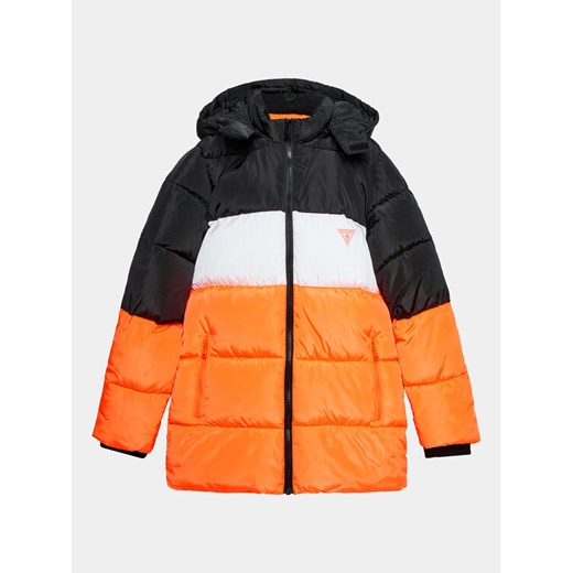 Guess Kurtka przejściowa L3BL03 WB240 Kolorowy Regular Fit ze sklepu MODIVO w kategorii Kurtki chłopięce - zdjęcie 182659672