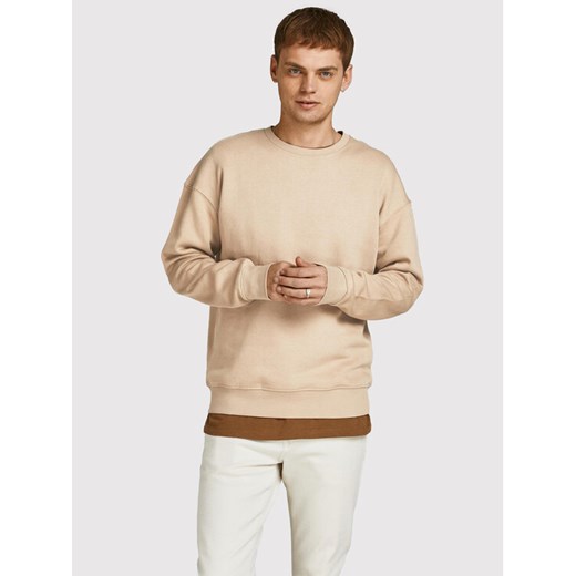 Jack&Jones Bluza Star 12208182 Beżowy Regular Fit ze sklepu MODIVO w kategorii Bluzy męskie - zdjęcie 182659680