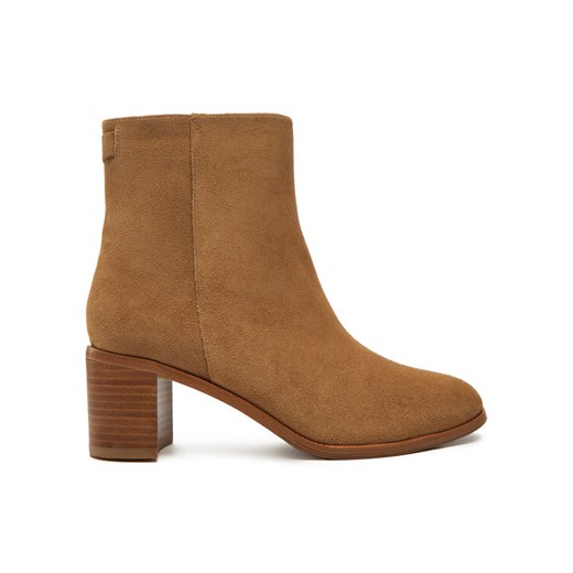 Lauren Ralph Lauren Botki 802942518001 Brązowy ze sklepu MODIVO w kategorii Botki - zdjęcie 182659710