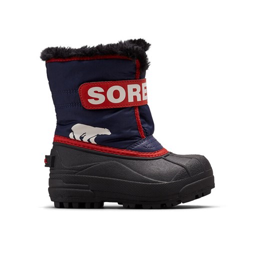 Sorel Śniegowce Snow Commander™ Boot 2114101466 Granatowy ze sklepu MODIVO w kategorii Buty zimowe dziecięce - zdjęcie 182659720