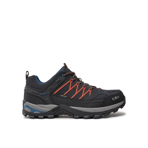CMP Trekkingi Rigel Low Wp 3Q13247 Czarny ze sklepu MODIVO w kategorii Buty trekkingowe męskie - zdjęcie 182659741