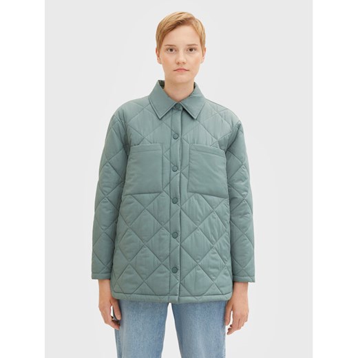 Tom Tailor Denim Kurtka przejściowa 1031392 Zielony Relaxed Fit ze sklepu MODIVO w kategorii Kurtki damskie - zdjęcie 182659762