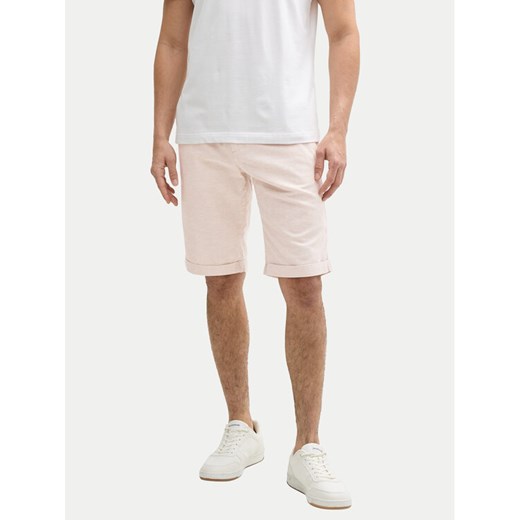 Tom Tailor Szorty materiałowe 1044715 Beżowy Regular Fit ze sklepu MODIVO w kategorii Spodenki męskie - zdjęcie 182659810
