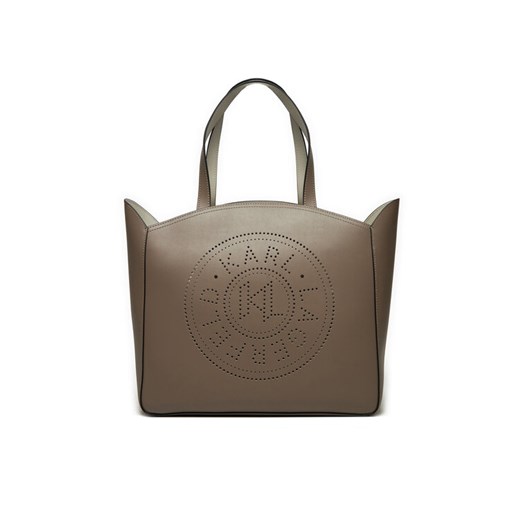 KARL LAGERFELD Torebka A1W30060 Szary ze sklepu MODIVO w kategorii Torebki damskie - zdjęcie 182659852
