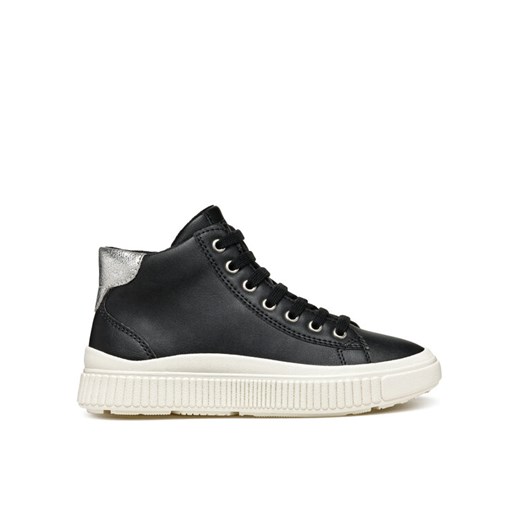 Geox Sneakersy J Laquinny Girl J46M3F 000BC C0039 M Czarny ze sklepu MODIVO w kategorii Trampki dziecięce - zdjęcie 182659893