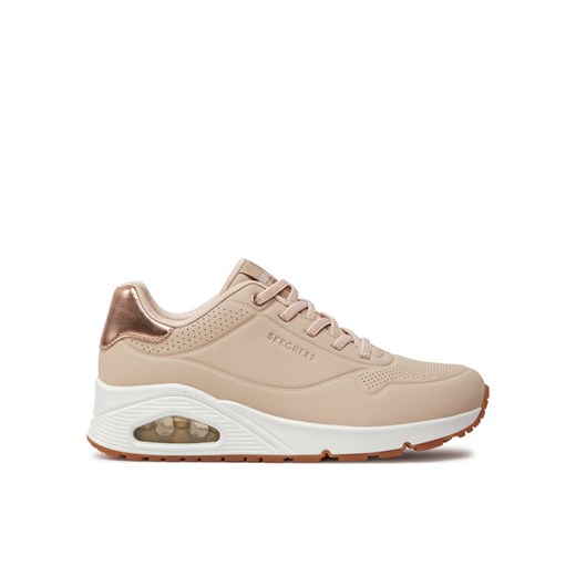 Skechers Sneakersy Uno Shimmer Away 155196/NAT Różowy ze sklepu MODIVO w kategorii Buty sportowe damskie - zdjęcie 182659910