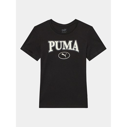 Puma T-Shirt Puma Squad 676352 Czarny Regular Fit ze sklepu MODIVO w kategorii T-shirty chłopięce - zdjęcie 182659951