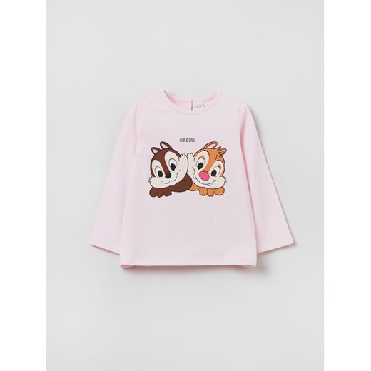 OVS Bluzka Chip & Dale 1625506 Różowy Regular Fit ze sklepu MODIVO w kategorii Bluzki dziewczęce - zdjęcie 182659954
