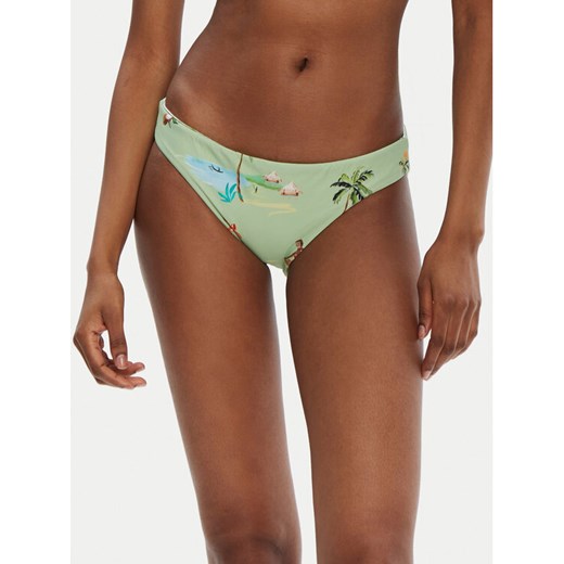 Seafolly Dół od bikini Isla Palm 40426-216 Zielony ze sklepu MODIVO w kategorii Stroje kąpielowe - zdjęcie 182660042