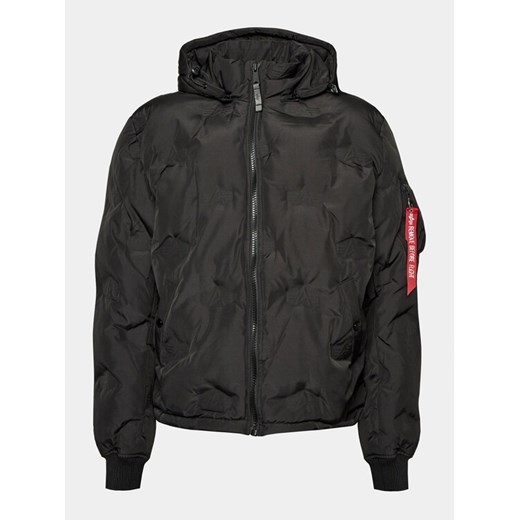 Alpha Industries Kurtka zimowa 108107 Czarny Regular Fit ze sklepu MODIVO w kategorii Kurtki męskie - zdjęcie 182660062