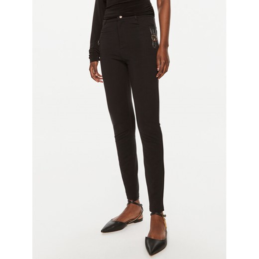 Liu Jo Sport Spodnie materiałowe TF4194 JS182 Czarny Slim Fit M MODIVO