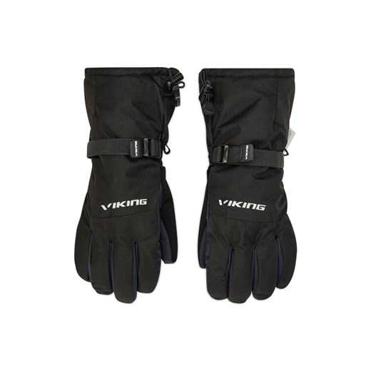 Viking Rękawice narciarskie Tuson Gloves 111/22/6523 Czarny ze sklepu MODIVO w kategorii Rękawiczki męskie - zdjęcie 182660183