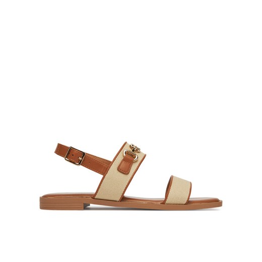 Nine West Sandały 678322-CCC Beżowy ze sklepu MODIVO w kategorii Sandały damskie - zdjęcie 182660230