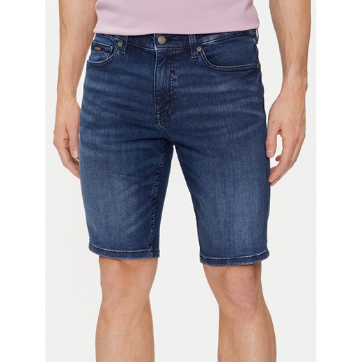 Boss Szorty jeansowe Delaware BC-C 50513494 Niebieski Slim Fit ze sklepu MODIVO w kategorii Spodenki męskie - zdjęcie 182660243