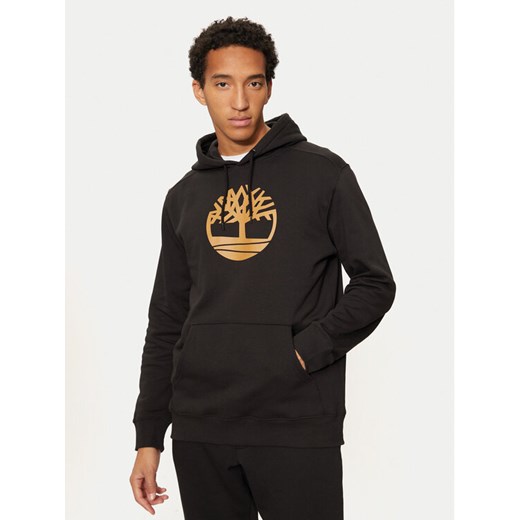 Timberland Bluza TB0A2BJHP561 Czarny Regular Fit ze sklepu MODIVO w kategorii Bluzy męskie - zdjęcie 182660252