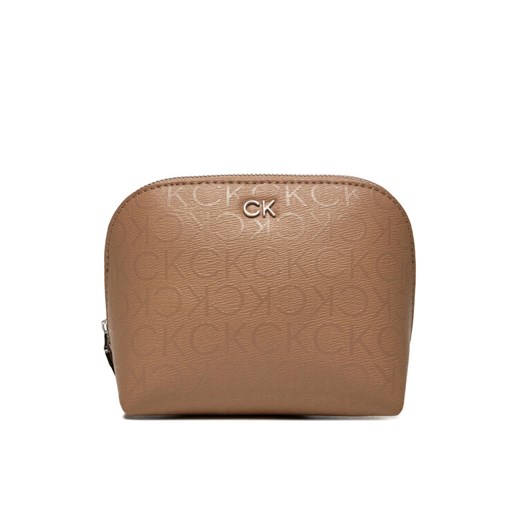 Calvin Klein Kosmetyczka K60K612203 Brązowy ze sklepu MODIVO w kategorii Kosmetyczki - zdjęcie 182660302