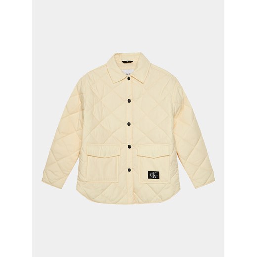 Calvin Klein Jeans Kurtka przejściowa IG0IG01814 Żółty Relaxed Fit ze sklepu MODIVO w kategorii Kurtki chłopięce - zdjęcie 182660330