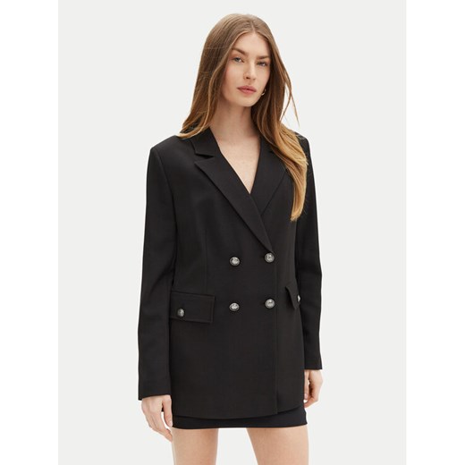 Guess Marynarka W5RN49 WGX02 Czarny Regular Fit ze sklepu MODIVO w kategorii Marynarki damskie - zdjęcie 182660352