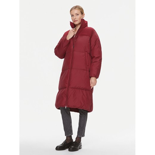 Tommy Hilfiger Kurtka zimowa New York WW0WW39749 Czerwony Relaxed Fit ze sklepu MODIVO w kategorii Kurtki damskie - zdjęcie 182660400