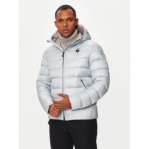 Blauer Kurtka puchowa 24WBLUC03023 975GG Szary Regular Fit ze sklepu MODIVO w kategorii Kurtki męskie - zdjęcie 182660413
