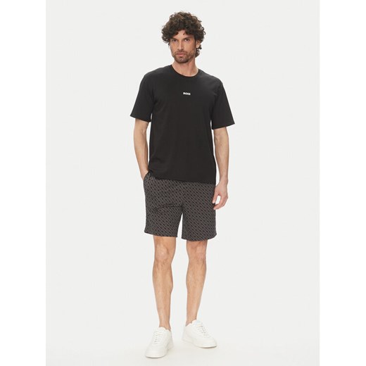 BOSS Piżama Relax 50540613 Czarny Regular Fit ze sklepu MODIVO w kategorii Piżamy męskie - zdjęcie 182660420