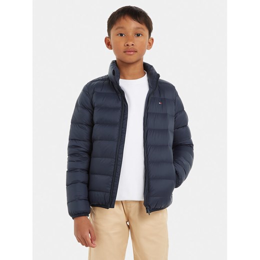 Tommy Hilfiger Kurtka puchowa Essential KS0KS00440 D Granatowy Regular Fit ze sklepu MODIVO w kategorii Kurtki dziewczęce - zdjęcie 182660453