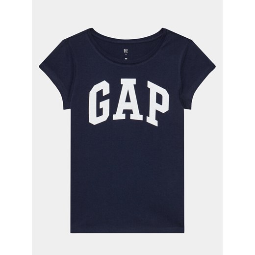 Gap T-Shirt 460525-10 Granatowy Regular Fit ze sklepu MODIVO w kategorii T-shirty chłopięce - zdjęcie 182660504
